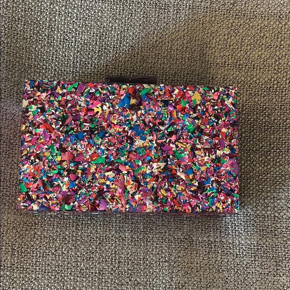Colorful Confetti Clutch